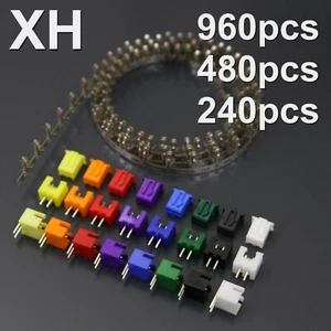 Kit XH 2,5 mm: enchufe + enchufe + conector de engarce de color B2W (estilo JST XH) - Imagen 1 de 1