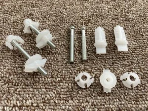 BMW HEADLAMP FULL FRONT HEADLIGHT ADJUSTER SCREW BUSH CLIP FULL KIT	 - Picture 1 of 12