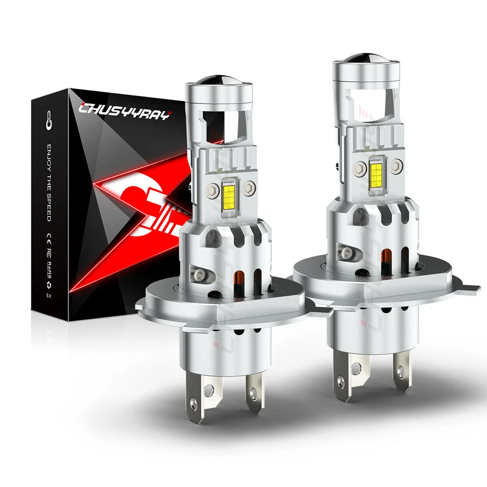 Faro LED Coronado haz alto/bajo 2*H4 9003 bombillas para Freightliner 108SD 114SD Foto 1 de 4