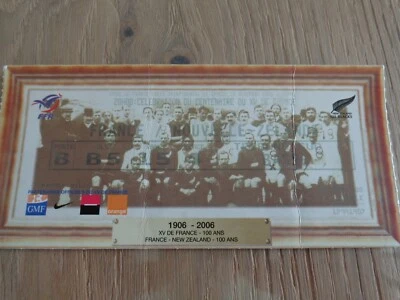 FRANCE / NOUVELLE ZELANDE - BILLET MATCH DU CENTENAIRE  - TICKET ORIGINAL RUGBY  - Photo 1/2