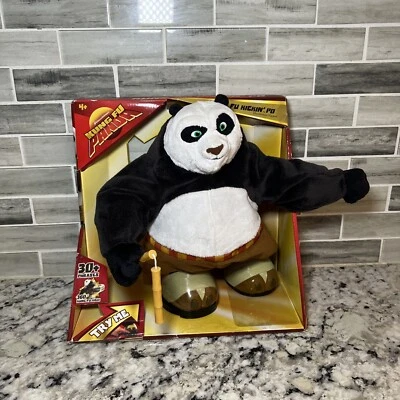 2007 DREAMWORKS/MATTEL KUNG FU PANDA MASTER PO ELECTRONIC MOVING FIGURE - Image 1 of 4