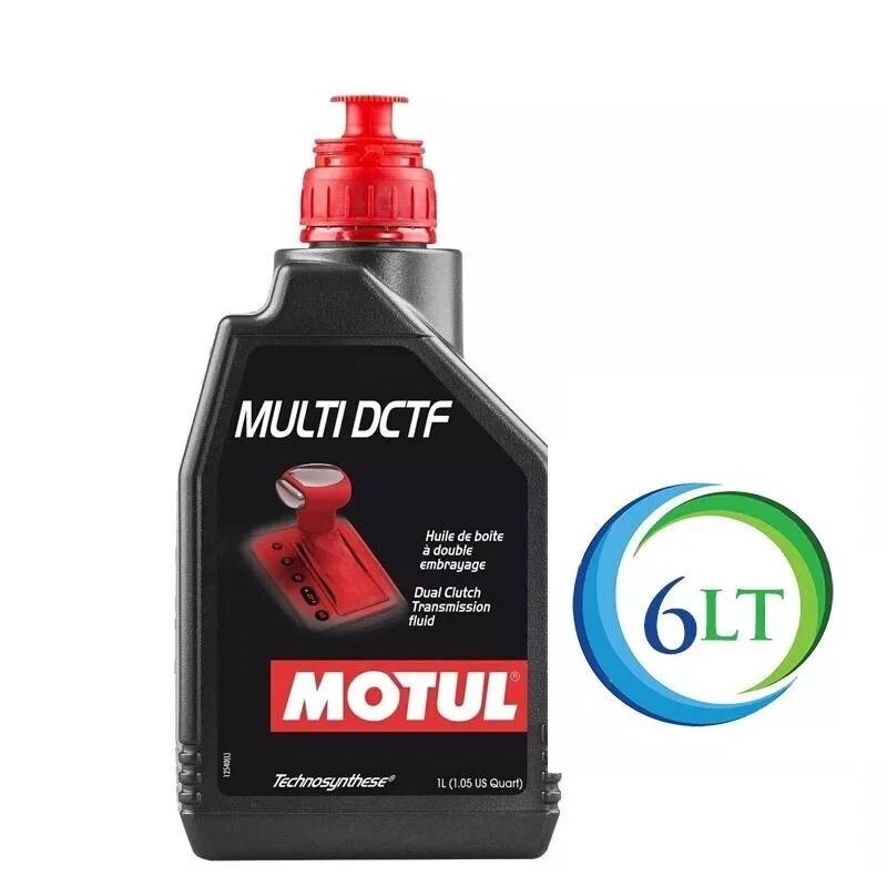 6 LITRI OLIO MOTUL MULTI DCTF FLUIDO CAMBIO AUTOMATICO DOPPA FRIZIONE VW DSG BMW - Immagine 1 di 1