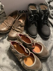 Lot 3 Womens Size 7 New Hiking Boot Style Baretraps Merrill Shoes - Picture 1 of 10