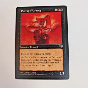 Tarjeta LP Magic the Gathering Magic the Gathering Mirage: PURRAJ OF URBORG - Imagen 1 de 1