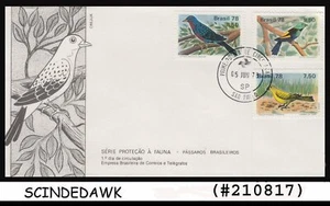 BRAZIL - 1978 BIRDS / BIRD - 3V - FDC - Picture 1 of 1