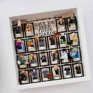 Display case Frame for Lego ® Harry Potter Series 1 minifigures 71022 27cm - Picture 1 of 11