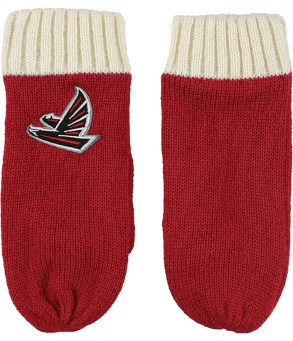 G-III Sports Womens Atlanta Falcons Mitten Gloves, Red, One Size Cover