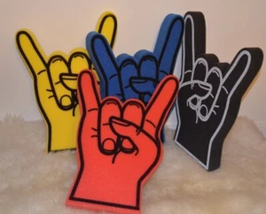 Winkehand Schaumstofffinger Stadion Foam Jumbo ROCKER Jumbofinger Fanartikel - Bild 1 von 14
