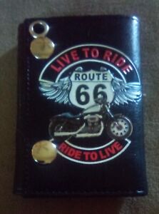 Snap Route 66 Live To Ride Wallet