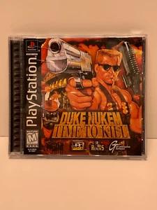 Duke Nukem: Time to Kill (Sony PlayStation, PS1, 1998) CIB, Cleaned & Tested - Picture 1 of 3