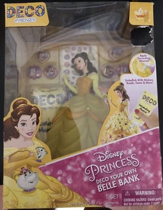 Disney Princess Beauty & The Beast Belle Deco Frenzy Money Bank Arts Craft - Picture 1 of 5