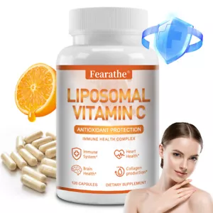 Liposomales Vitamin C 1000 MG Kapseln hohe Absorption Vitamin C Vit C Supplement - Bild 1 von 13