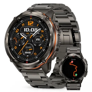 KOSPET TANK T3 Ultra2 GPS Smartwatch Męski 5ATM Wodoodporna obudowa ze stali nierdzewnej - Zdjęcie 1 z 32