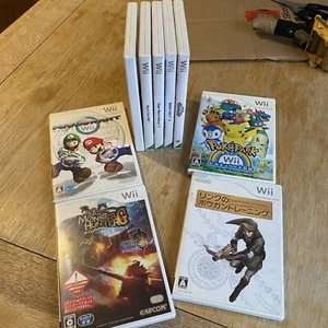 Paquete de juegos Wii japonés Pokepark Mariokart Tomb Raider - Imagen 1 de 3