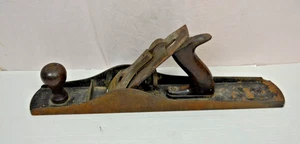 VINTAGE STANLEY BAILEY NO 6 CORRUGATED WOOD PLANE - Picture 1 of 5