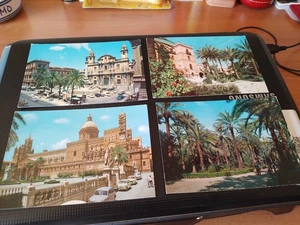 LOTTO DI N.4 CARTOLINE PAESAGGISTICHE VARIE DI PALERMO-FG-A COLORI--NON-VG - Foto 1 di 5