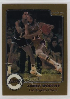 1996-97 Topps Stadium Club Finest Reimpresiones James Worthy #50 Salón de la fama Foto 1 de 2