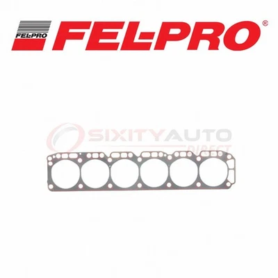 Fel-Pro Cylinder Head Gasket for 1979-1980 GMC P1500 4.8L L6 - Engine xy Foto 1 de 4