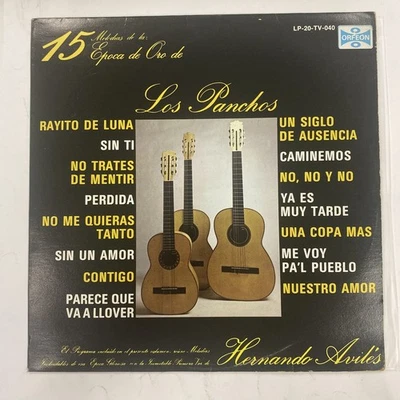 LOS PANCHOS - 15 SUPER EXITOS - 1983 MEXICAN LP, BOLERO - Image 1 of 4