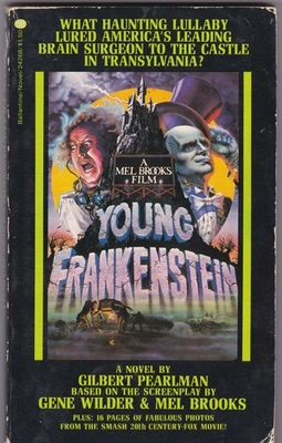 Young Frankenstein by Gilbert Pearlman Mel Brooks Paperback Book Novel USED 1975 - Image 1 of 2