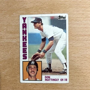 1984 Topps #8 Don Mattently New York Yankees RC Rookie - Foto 1 di 2