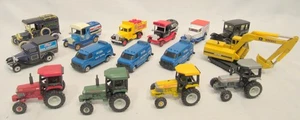 LOT OF 15 COLLECTABLE DIE CAST DELIVERY TRUCKS & TRACTORS-MULTIPLE M (EZS002998) - Picture 1 of 11