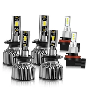 Compatible with Sonata 2011 2012 2013 2014 Bulbs,H7 High Beam+ H7 Low Beam+ - Picture 1 of 7
