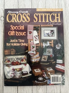 Colección Punto de Cruz Stoney Creek Dic 2003, Edición Especial Regalo, Navidad - Imagen 1 de 4