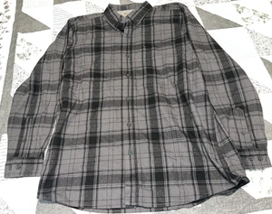 Men's XL RIDGECUT TOUGHWEAR Plaid Button UP Shirt, Button Down Collar - Picture 1 of 3