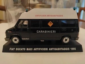 Die cast 1/43 Modellino Furgone Carabinieri Fiat Ducato Maxi Artificieri 1995 - Foto 1 di 4