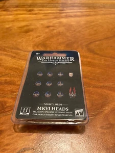 Warhammer Night Lords MK VI heads - Picture 1 of 2
