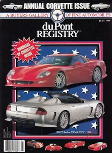 DuPont Registry July 1999 – Chevrolet Corvette Callaway C12 - Picture 1 of 3