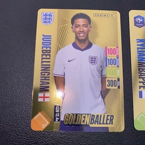 Panini Adrenalyn XL EURO 2024 ENGLAND GOLDEN BALLERS BELLINGHAM - Picture 1 of 1