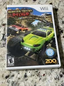 Nintendo Wii Monster Trucks Mayhem CIB Complete w/ Manual TESTED & WORKS - Picture 1 of 7