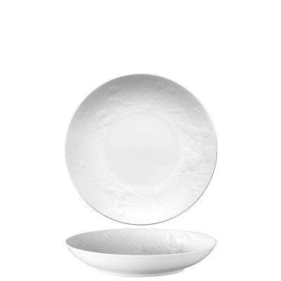 Rosenthal - Zauberflöte Weiß - Flauto Magico - 6 Soup Plates Cm 19.5 Retailer - Image 1 of 3