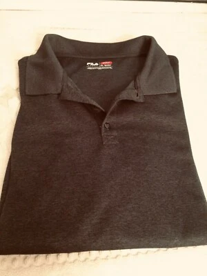 Polo de golf Fila Sport gris manga corta poliéster talla XL Foto 1 de 4