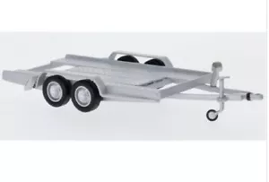 Remolque para carros modelo IXO 1.43 plateado TRL004-S se adapta a Corgi IXO NUEVO CAJA SELLADA - Imagen 1 de 1