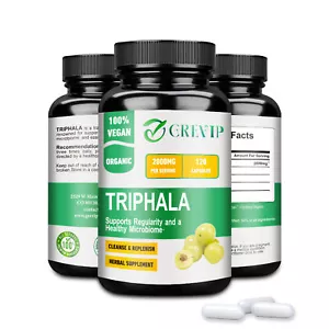 Triphala Kapseln 2000mg - Verdauungsunterstützung, Darmentgiftung - Bild 1 von 13