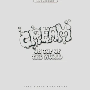 CREAM ON TOP OF THE WORLD Clear Vinyl LP Record NEW - Foto 1 di 2