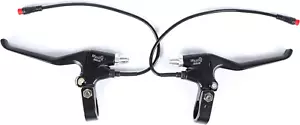 1 Pair Left & Right Waterproof Electronic Brake Lever Set for Electric Bicycle, - Picture 1 of 4