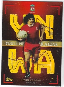 2022/23 Topps Liverpool Team Set Kevin Keegan YNWA Yellow /50 - Picture 1 of 2