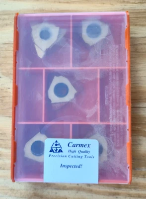 Carmex Carbide Threading Inserts 27V ER 4 ABUT MXC Pack of 5 - Image 1 of 4