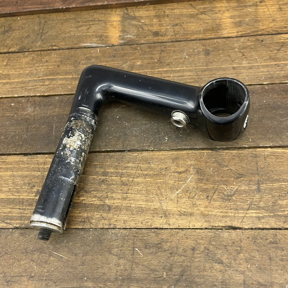 Vintage Cinelli 1R Stem 110 mm PARTS Quill Neck Black 26.4 Eroica No Wedge - Image 1 of 4