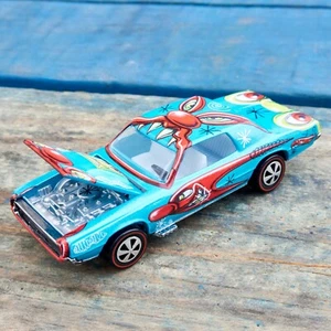 Mattel Creations Hot Wheels x Kenny Scharf Custom T-Bird EN MANO RTS NUEVO EN CAJA - Imagen 1 de 15