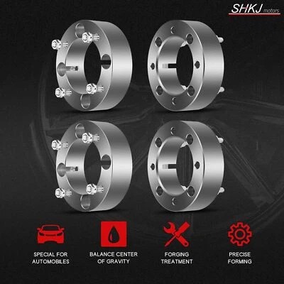 (4) 2" Wheel Spacers 4X137 10X1.25 For Can-Am Renegade 500 800 Bombardier Suzuki - Изображение 1 из 4