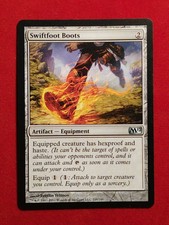 SWIFTFOOT BOOTS M12 MTG MAGIC THE GATHERING NEAR MINT