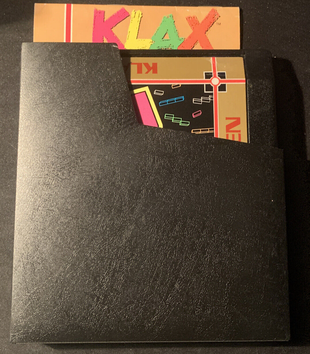 Klax (Nintendo Entertainment System, NES,1990) W Manual $ Sleeve Authentic