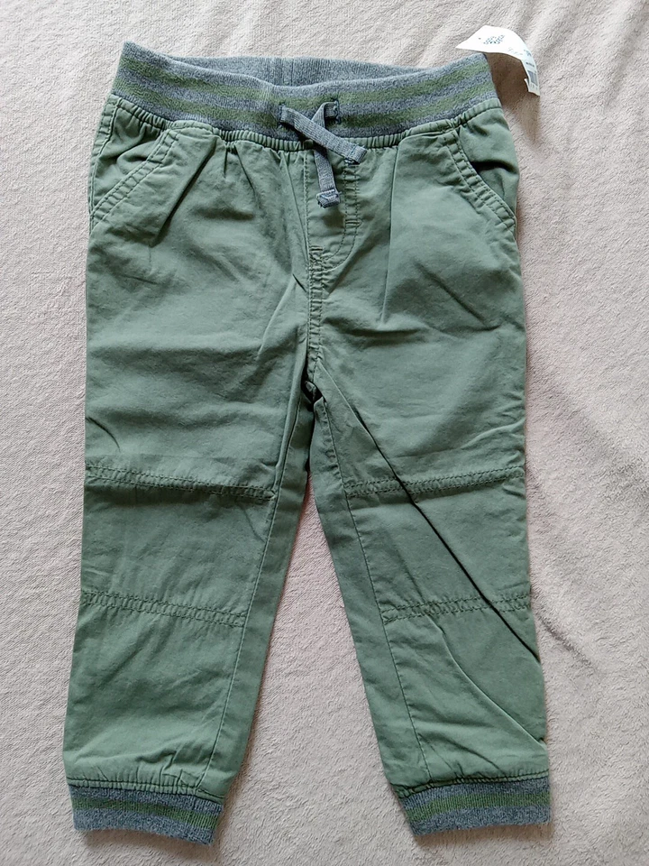 Polo Ralph Lauren Toddler Boy 2t 24 Months Cargo Pants Green Cotton.