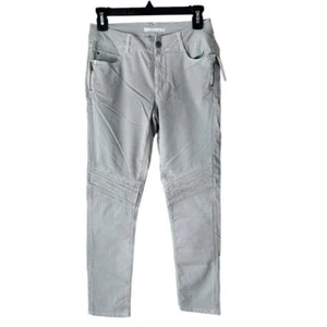Neu mit Etikett Mavi Jeans grau leichte Jeans Nieten Reißverschlüsse Jeans 27 NEU - Bild 1 von 10