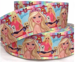 GROSGRAIN RIBBON 5/8",7/8", 1.5", 3" Princess Christmas Birthday Valentine Gift - Picture 1 of 3